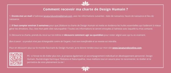 Charte de Design Humain - La Naturo by Céline